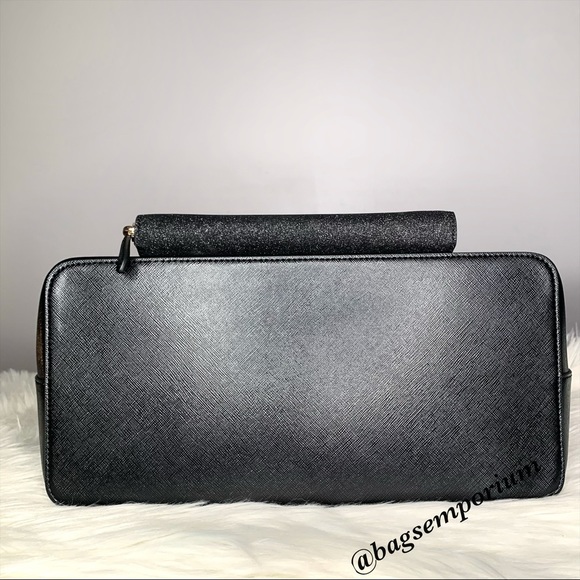 Kate Spade LG Glitter Tote / Wallet 3 piece set - Picture 12 of 16